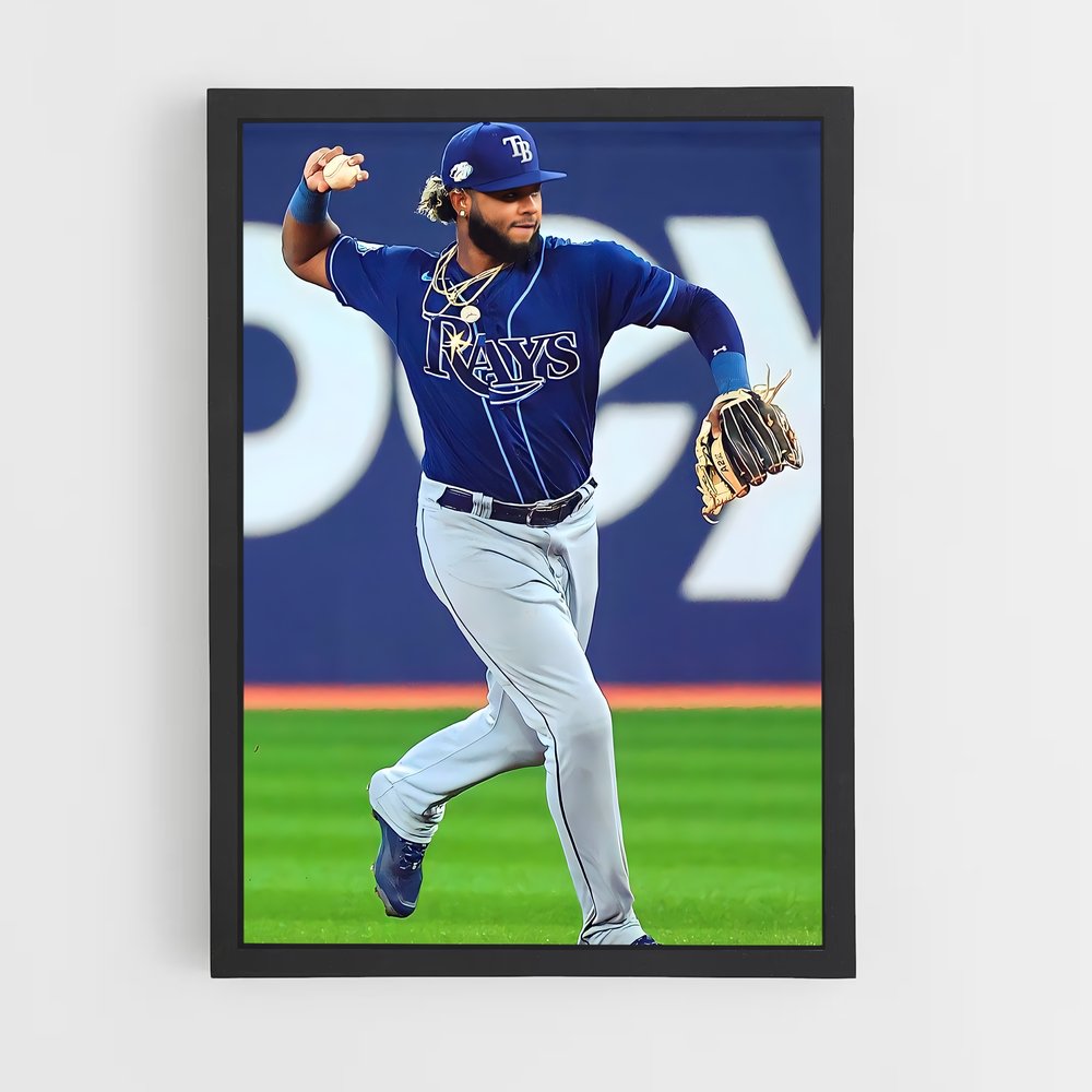 Poster Tampa bay rays – affiche Baseball (vue 2)